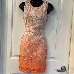 ****REPOSHED NOT NEW**** emerald sundae ombre mini dress, in great condition!